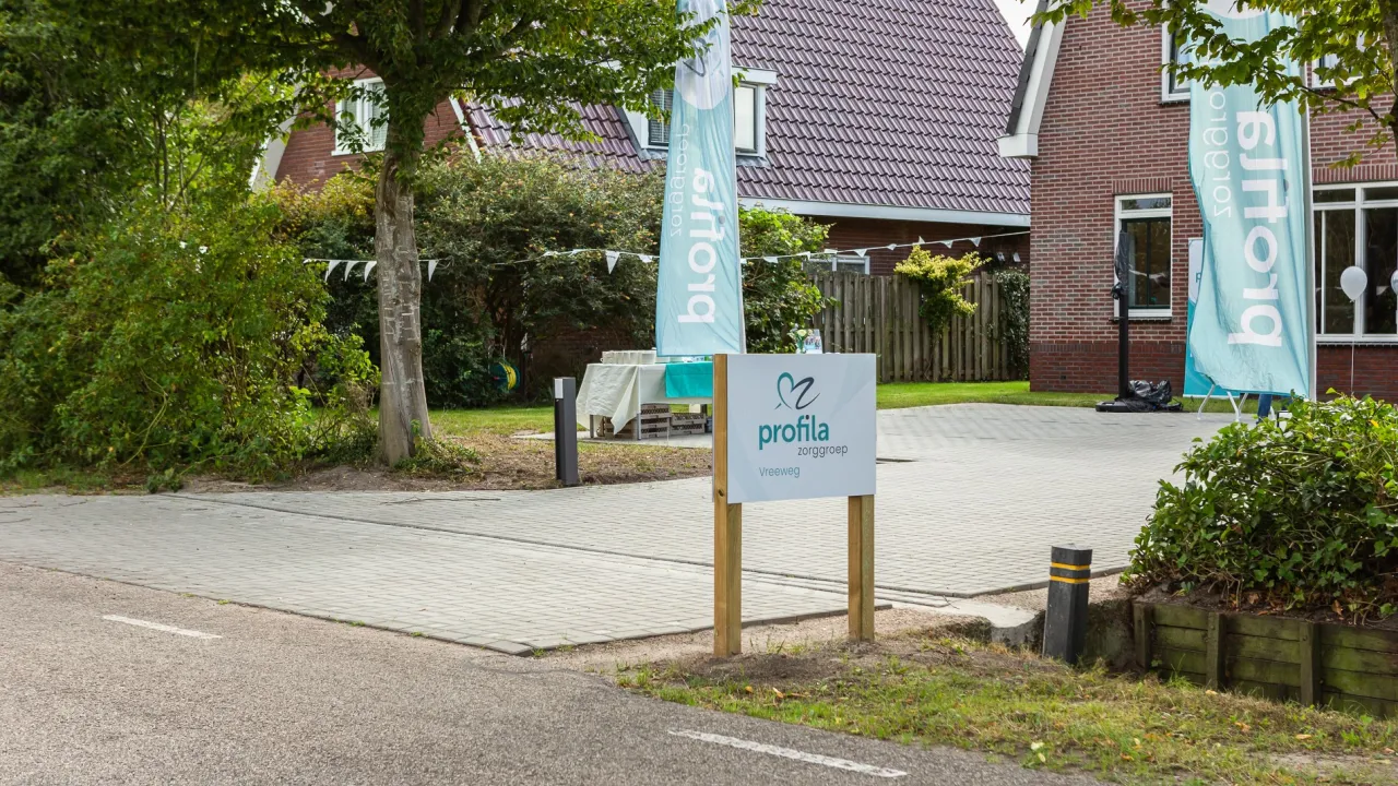 De zorglocatie aan de Vreeweg in Nunspeet